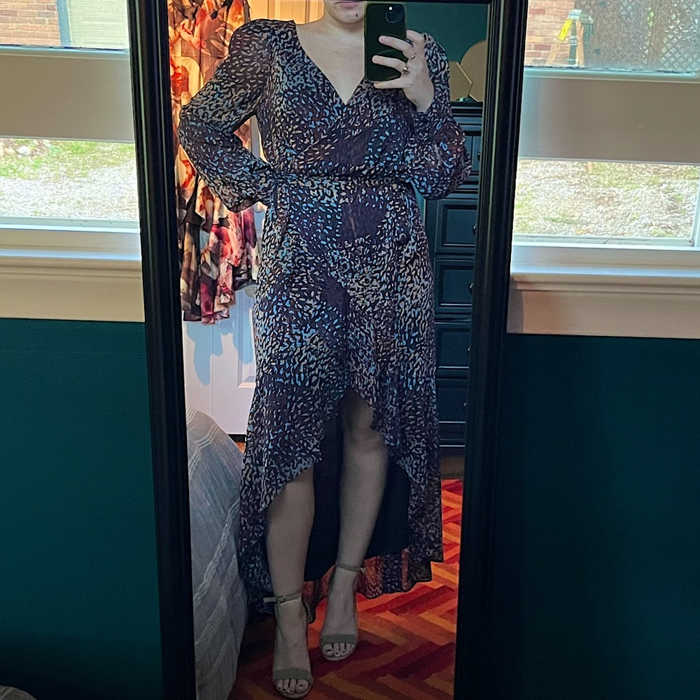 Express Hi-Lo Maxi Dress